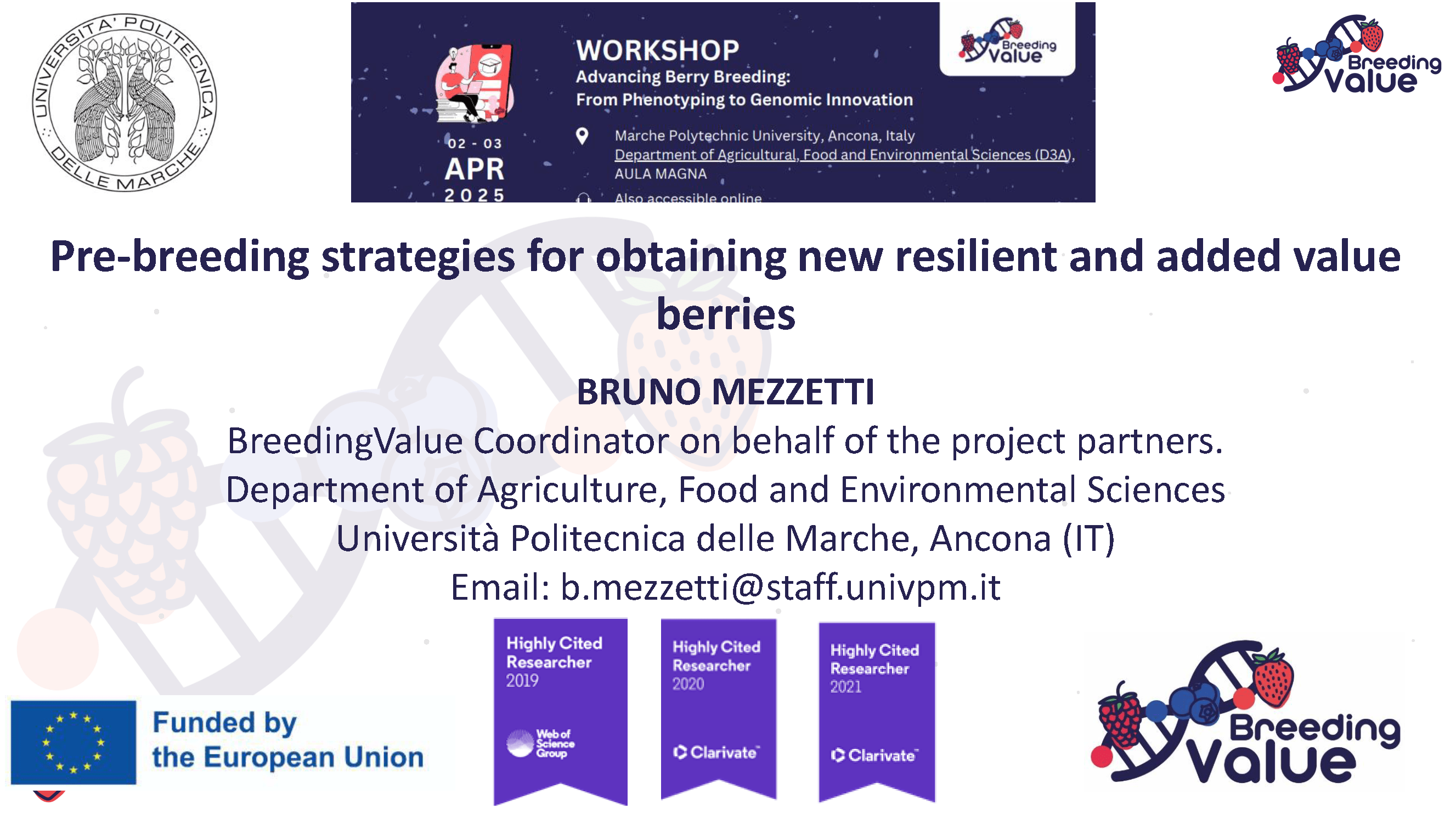 BreedingValue_Final Workshop_Opening_Mezzetti